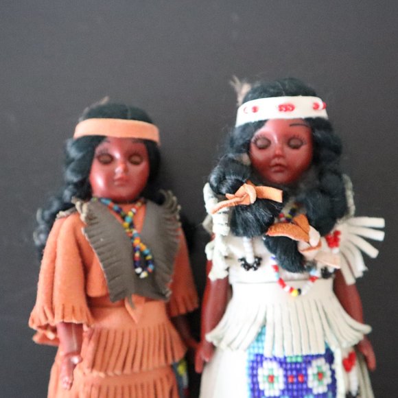 Collectible Native American dolls / Vintage Carlson dolls Native American dolls - Picture 13 of 13